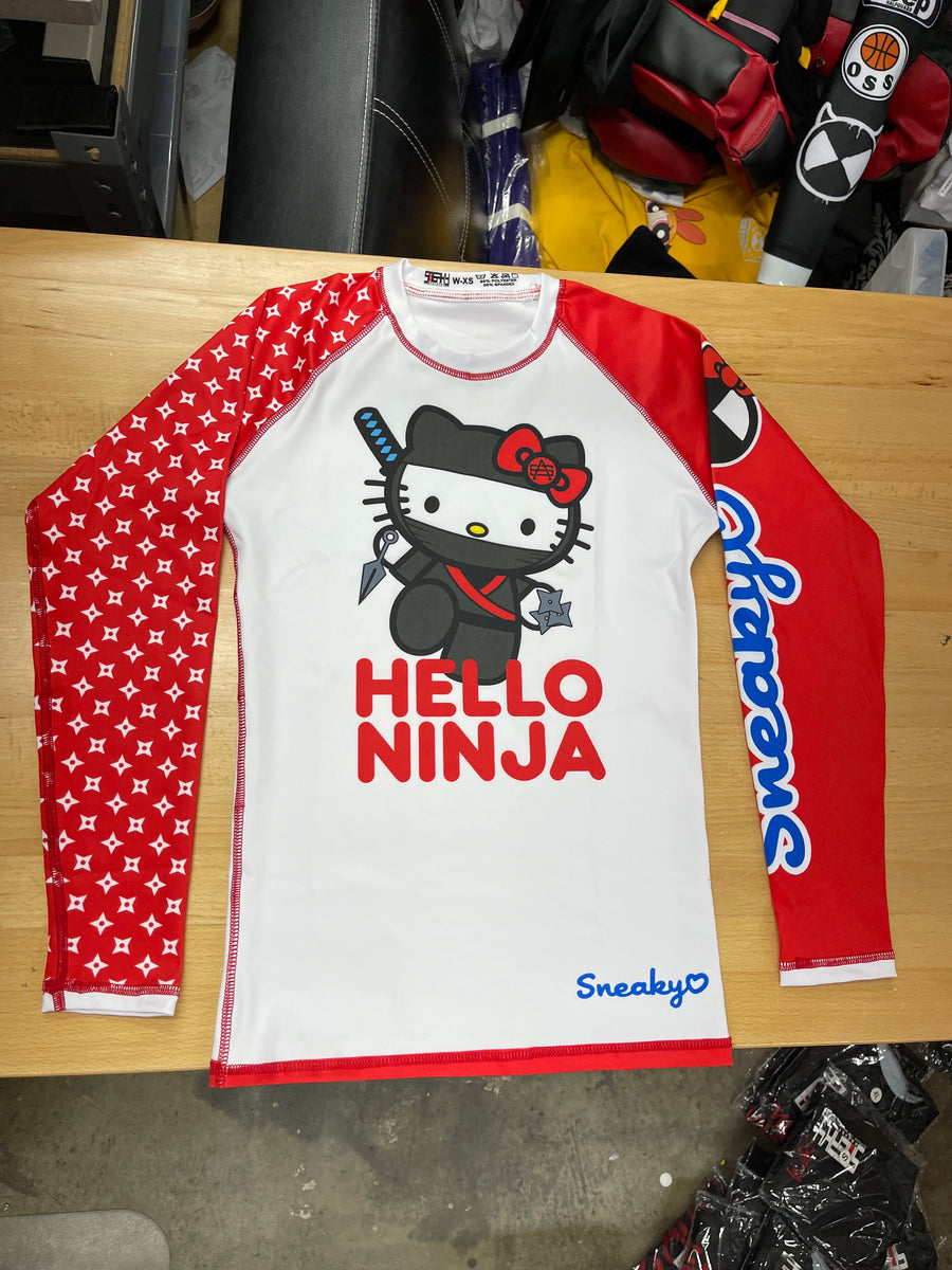 WOMENS - Hello Ninja Rashguard – Sneaky Artistry