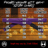 Sneaky Jiu Jitsu Belt - Pearl Weave
