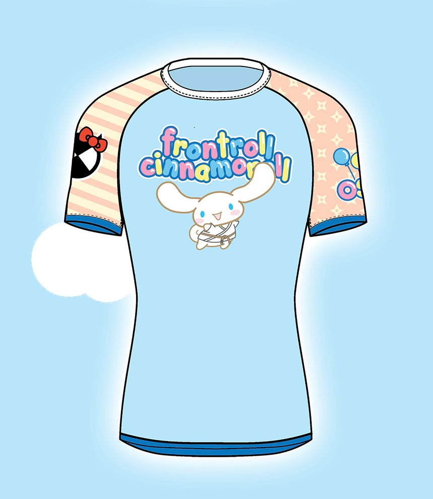 WOMENS - Frontroll Cinnamoroll Rashguard Sneaky Artistry WOMENS - Frontroll Cinnamoroll Rashguard Sneaky Artistry