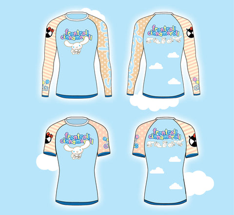 WOMENS - Frontroll Cinnamoroll Rashguard