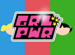 GRL PWR Sticker