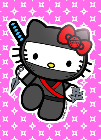 Hello Ninja Sticker