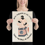 Laundry Ninja Poster