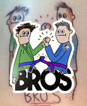 Jitsu Bros Sticker